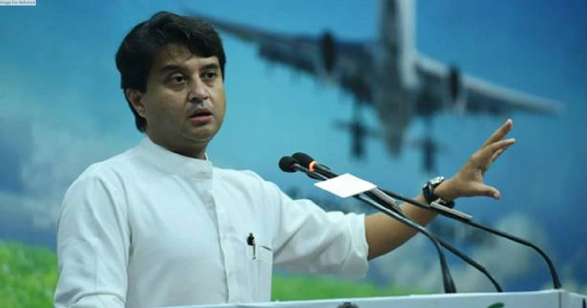 Domestic airlines witnessed annual growth of 51.70 per cent in passenger traffic: Jyotiraditya Scindia
